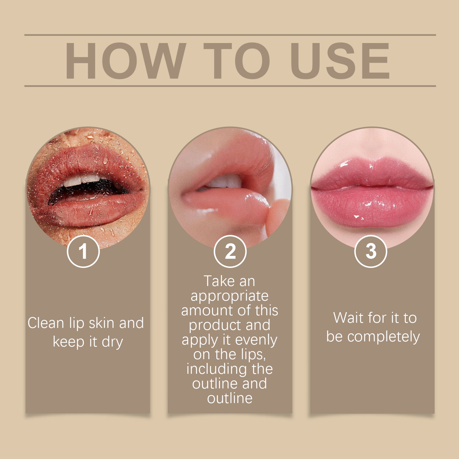 Lip Area Serum, Hydrating, Moisturizing, Smoothing And Moisturizing Lip Care Serum