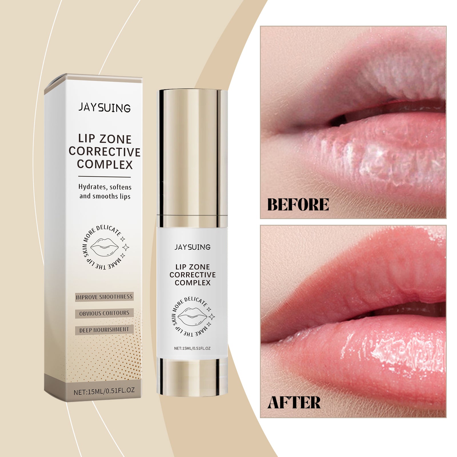 Lip Area Serum, Hydrating, Moisturizing, Smoothing And Moisturizing Lip Care Serum