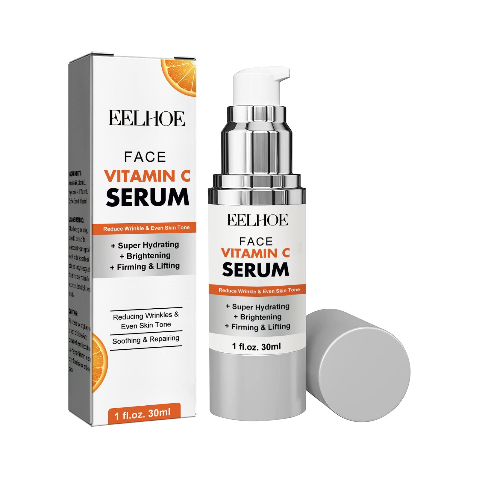 EELHOE Vitamin C Serum, Firming Hydrating Whitening And Anti-Wrinkle Serum