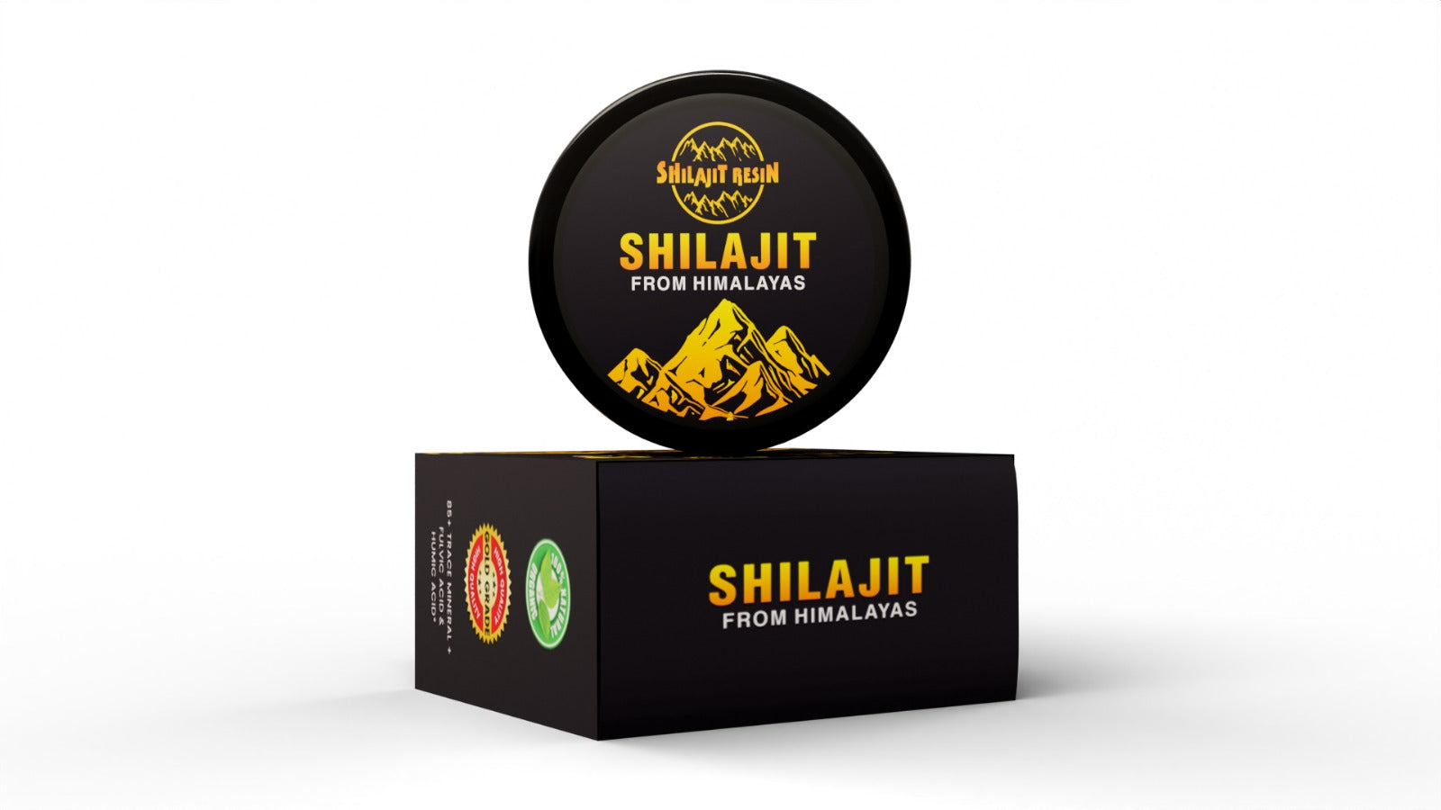 JMD Pure Shilajit from Himalayas - Gold Grade