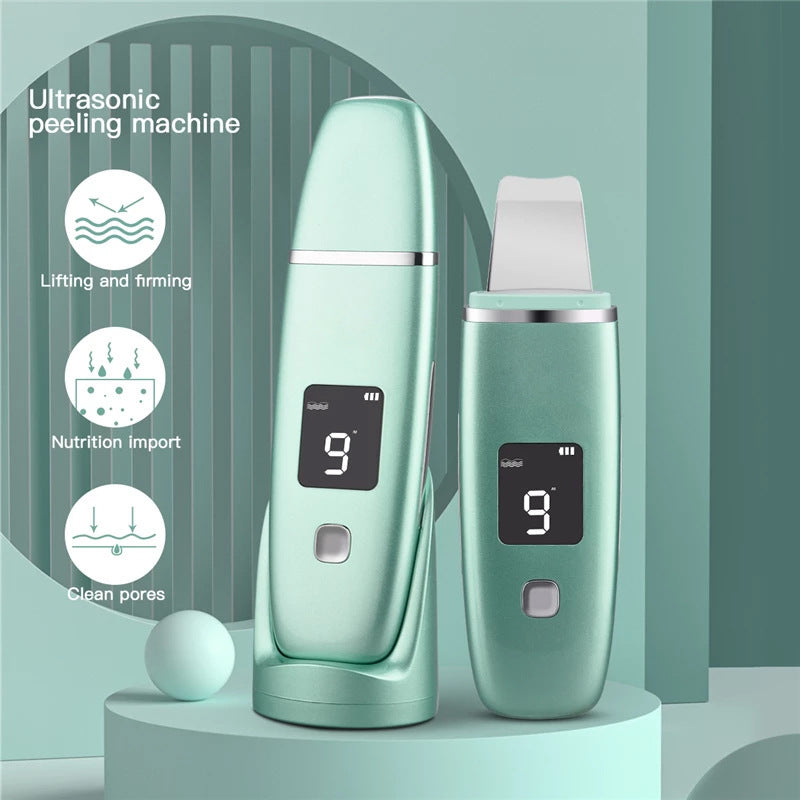 Ultrasonic Vibration Blackhead Remover Scrubber